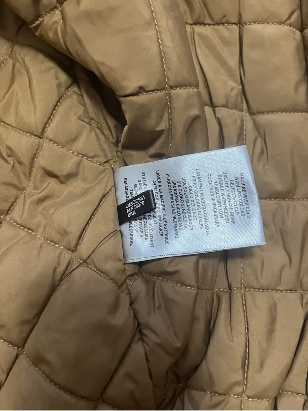 Levi’s Brown Canvas Work Jacket XXL – Dark Brown Corduroy Collar